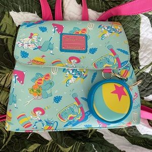 Toy Story Summer Splash Backpack + Coin Purse! Retired Disney Parks Loungefly!